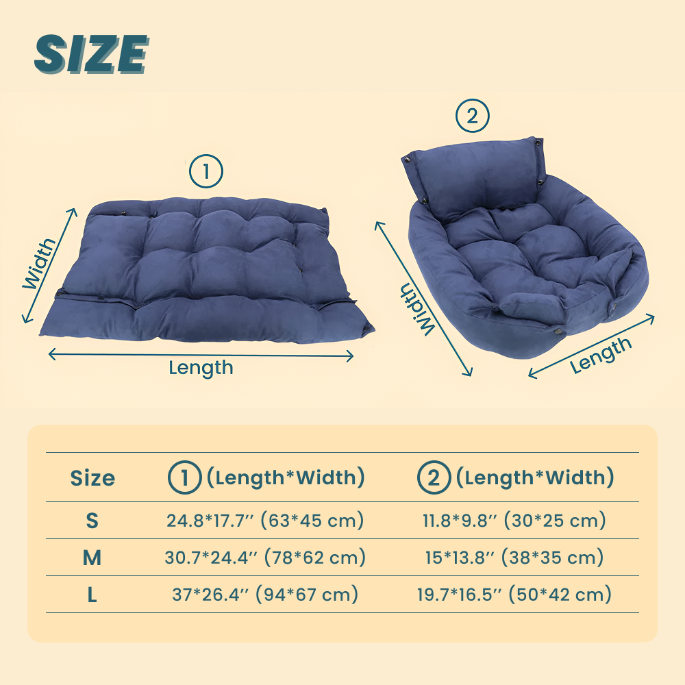 PawRest - Multifunctional Dog Bed 