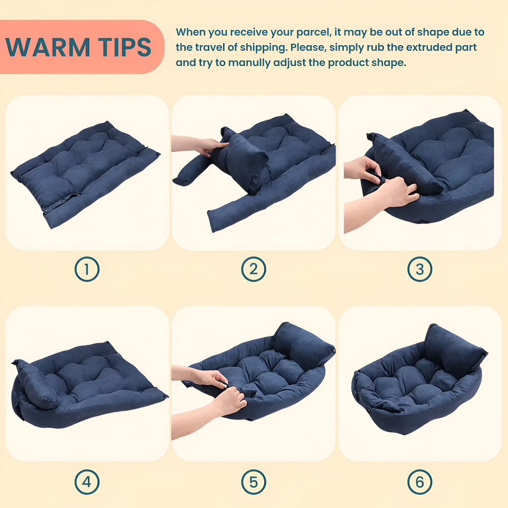PawRest - Multifunctional Dog Bed 