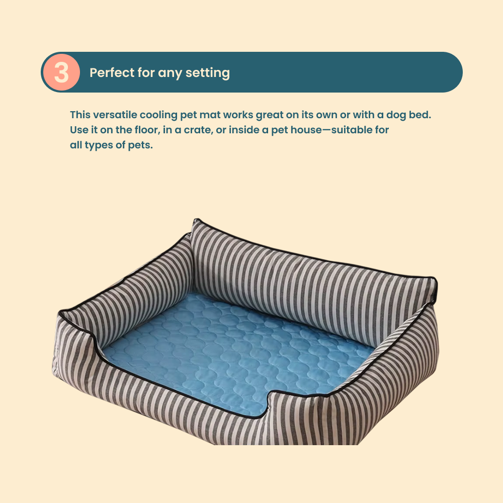 Dog Cooling Mat Summer Pet Cold Bed Extra Large for Small Big Dogs Pet Accessories Cat Durable Blanket Sofa Cat Ice Pad Blanket